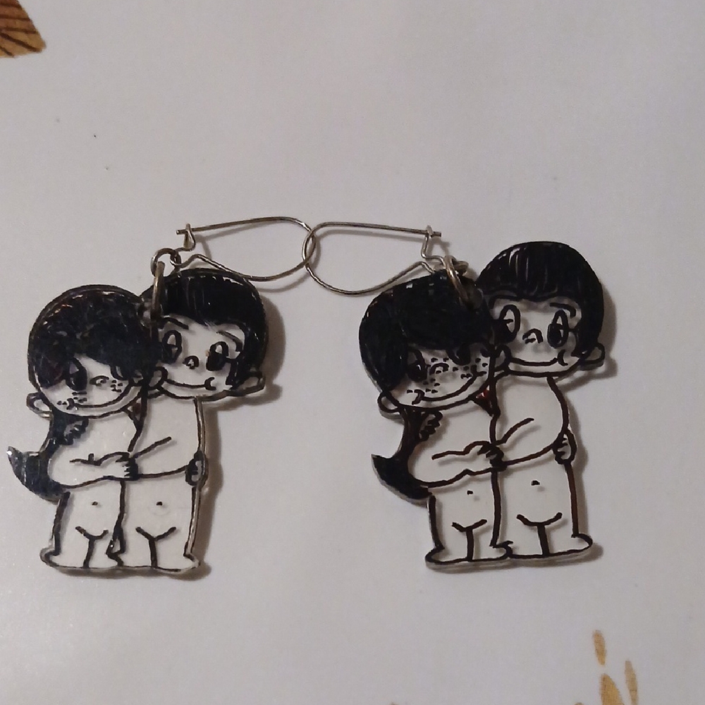 Adorable Cartoon Character Earrings